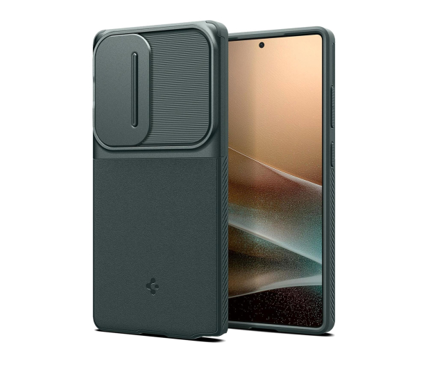 SPIGEN Optik Armor do Samsung Galaxy S25 Ultra Abyss Green ACS08970 - 1313131 - zdjęcie